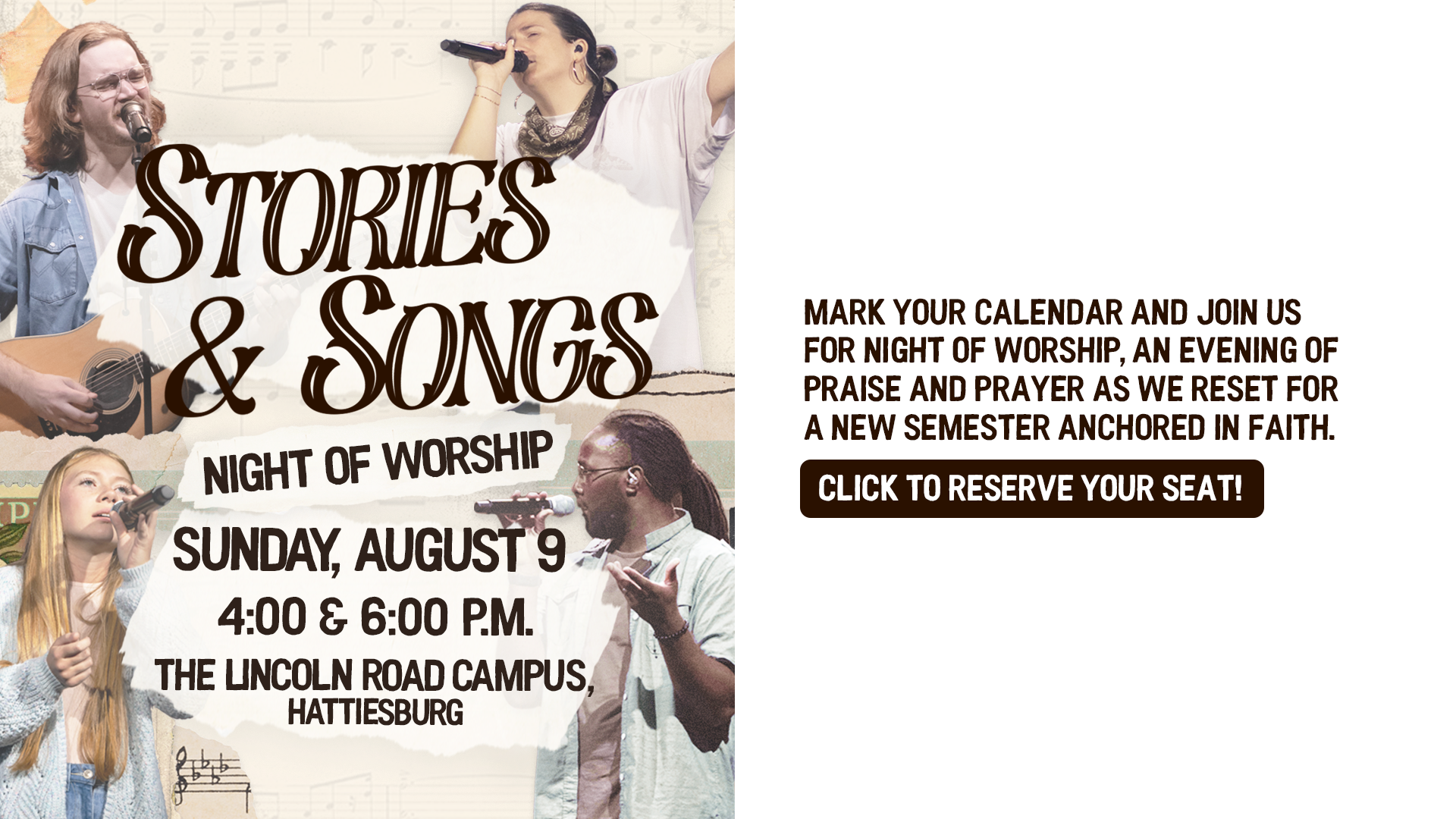Stories & Songs at Venture